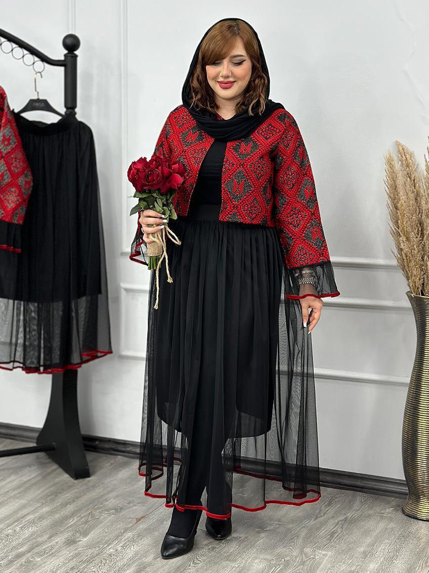 شناسه : #79439 نام : کت دامن یلدا جنس : کت تافته دامن تور استر دار رنگ بندی :  ژورنال سایز ها :  فری