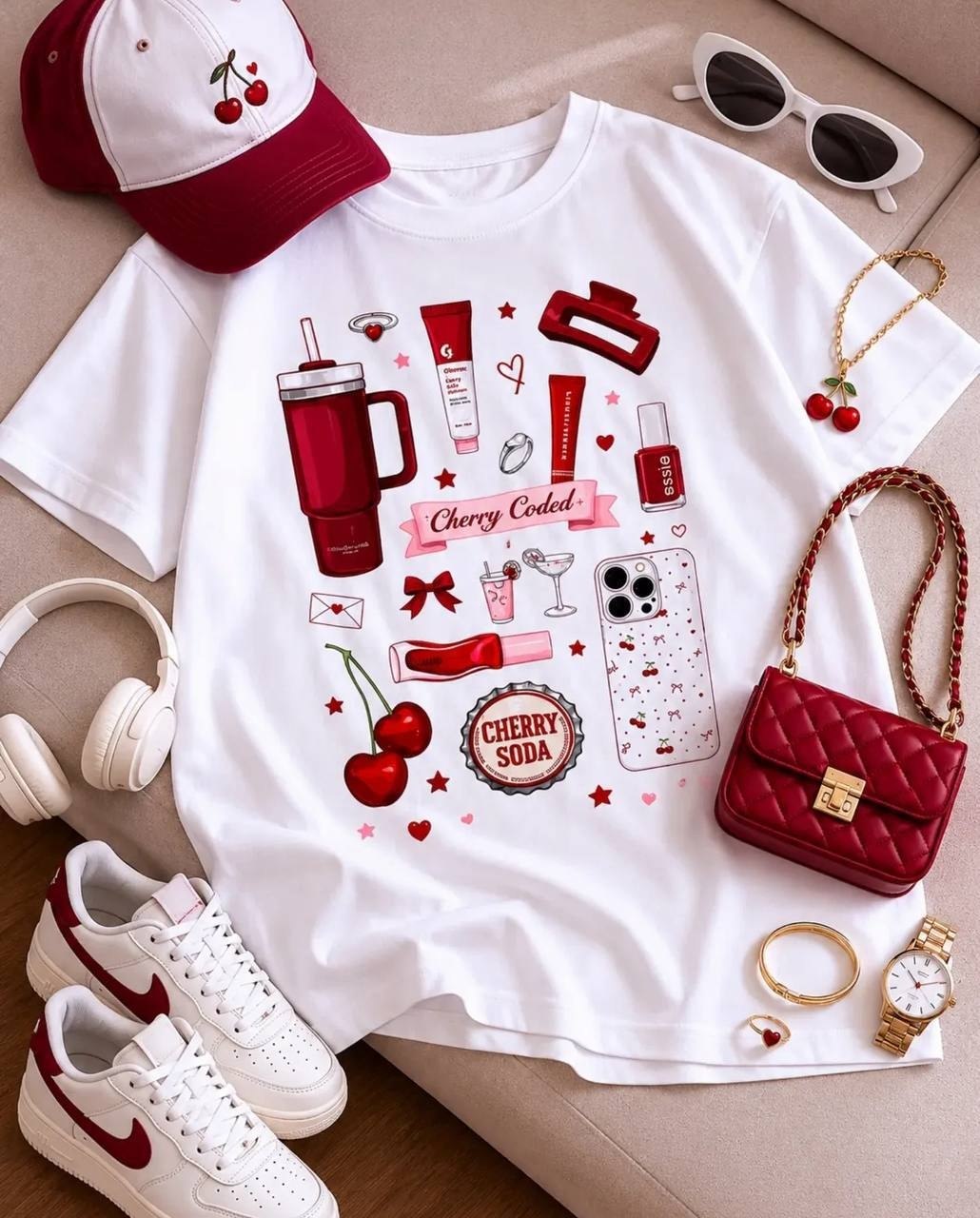 تیشرت باکسی 😍luxury😍 (کاملا مزونی) ➖سایز بندی :فری سايز از ۳۶ تا ۴۶ ➖جنس : پنبه سوپر نخ