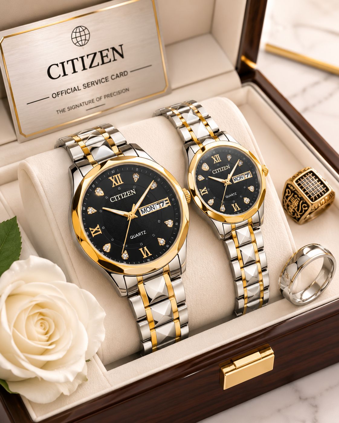 🌈 ساعت زنانه  الماسی مارک سیتیزن ☑️CITIZEN For Womens