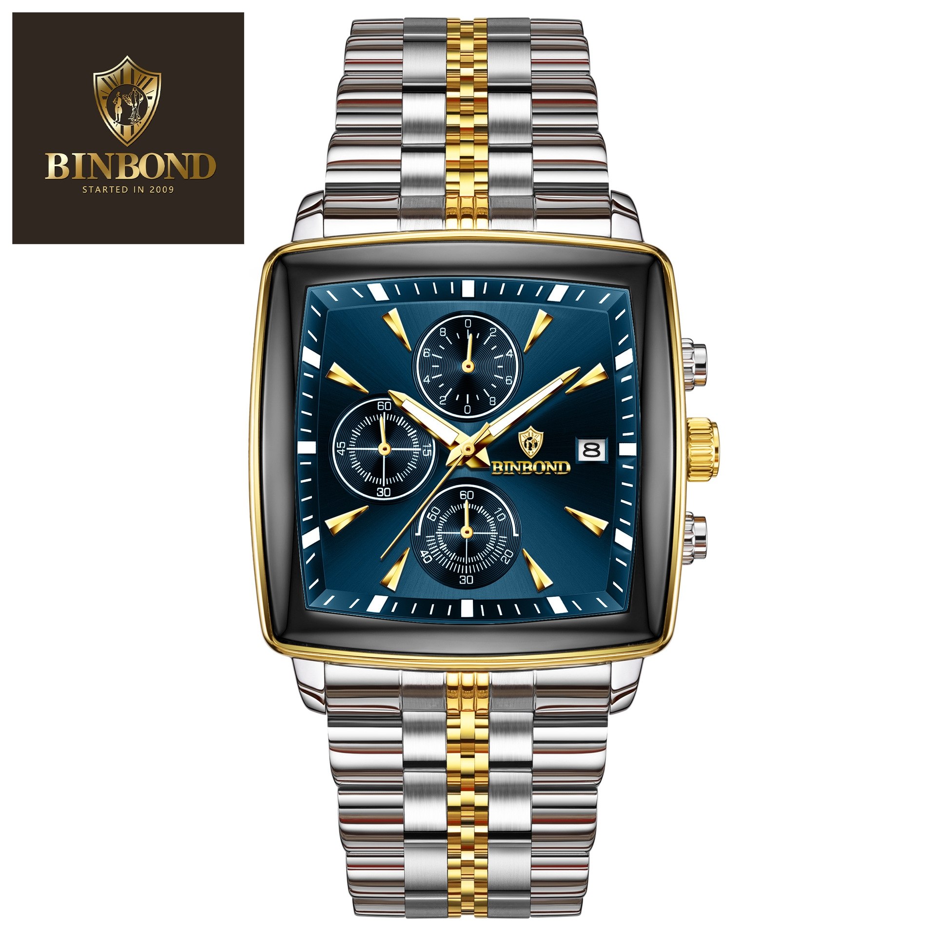 ⌚️ساعت بین باند مدلی نو  مناسب آقایان   مقاوم دربرابر آب کرنوگراف  برندشرکتی  دارای روز شمار  ضخامت ۱۱میل  قطر صفحه ۴۰.۵میل بند استیل فولاد شیشه سافایر  شب نما قفل دو پروانه  موتور کوارتز