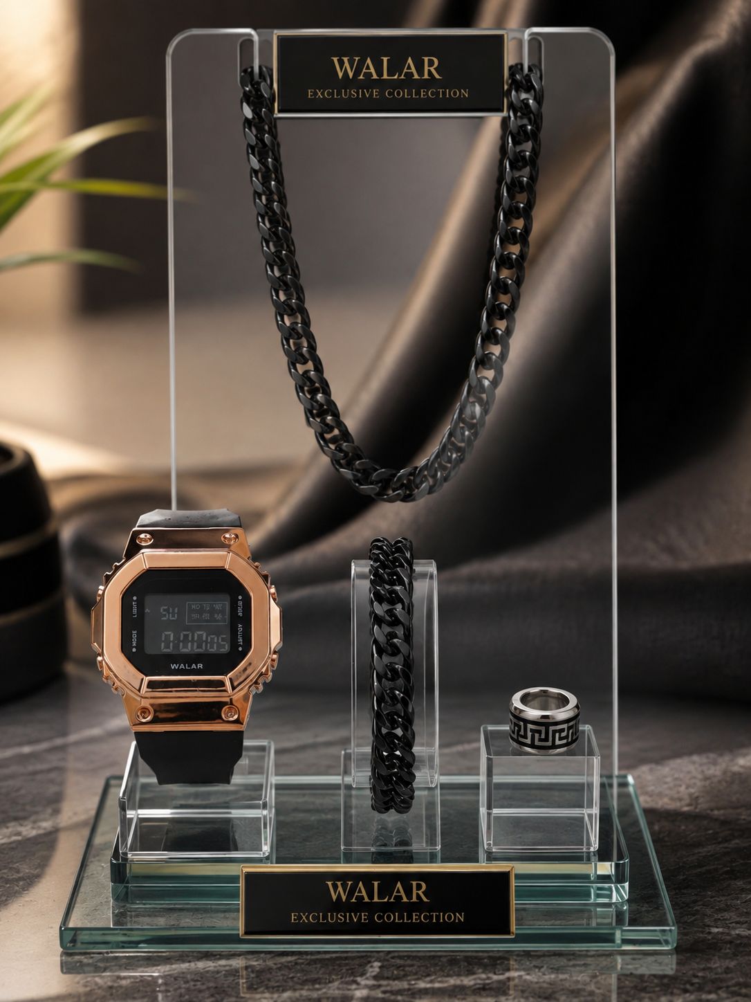 🌈 ست ساعت مردانه مارک والار ☑️Walar for mens