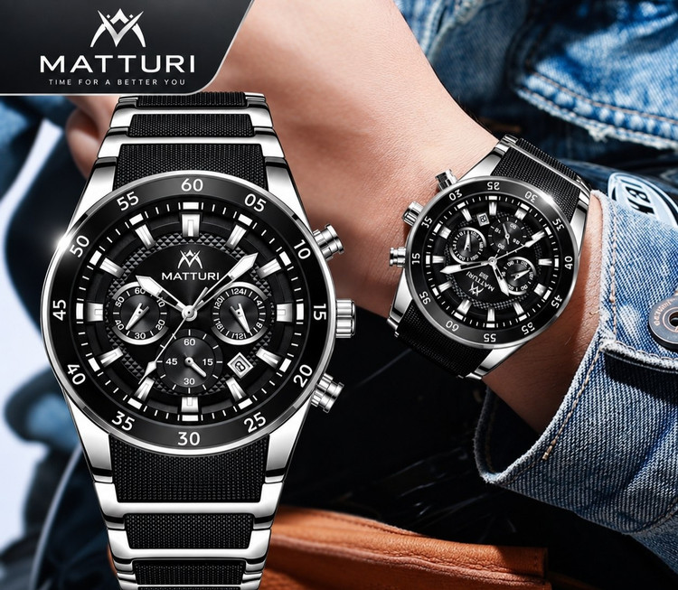 MATTURI NEW ARRIVAL 🖤⌚️ MATTURI | NEW DROP watch 💎 متّوری🔥🔥🔥 ترکیب جذاب طراحی اسپرت و لوکس
